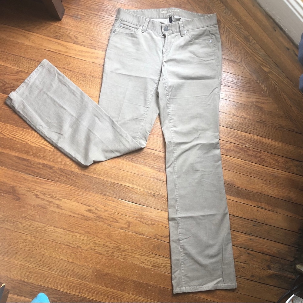 Ann Taylor - Soft denim Corduroy Pants